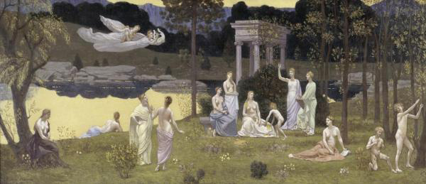 The Sacred Forest Beloved by the Arts and Muses