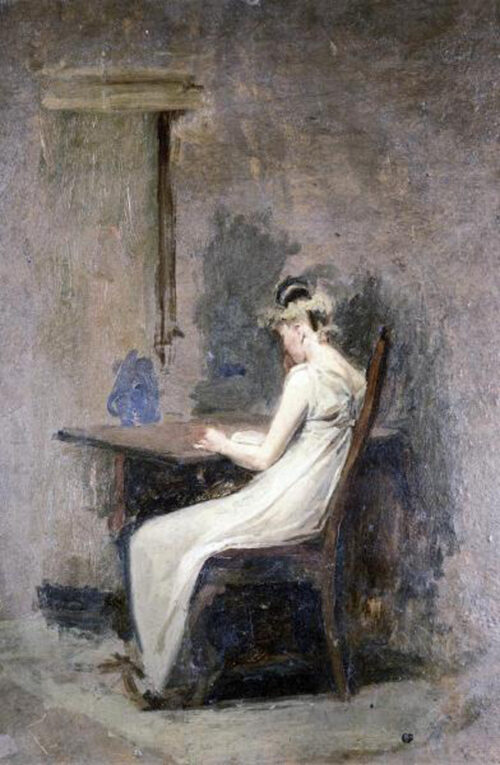 Woman Reading - Lydia, 1878