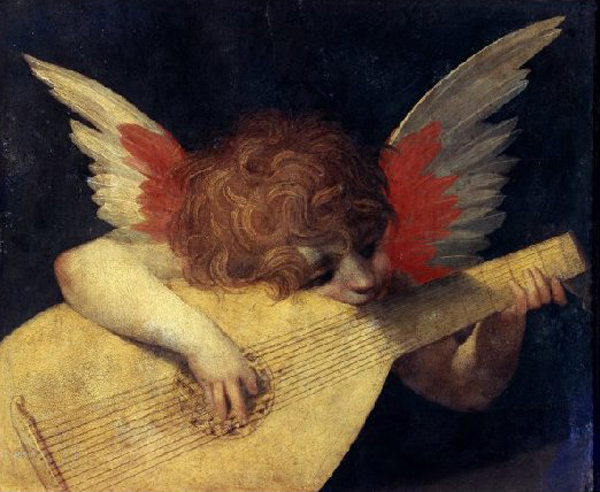 Angel with Lute