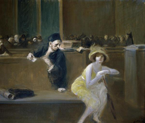 Courtroom Scene