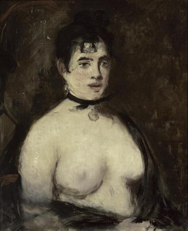 La Brune aux Seins Nus, 1872
