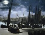 Moonlight Over the Port Boulogne