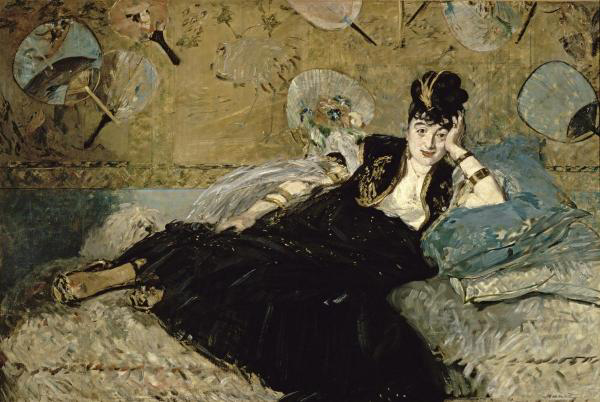 La Dame aux Eventails - Nina de Callias, 1873-74