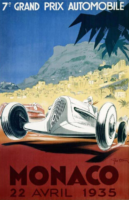 Monaco / 22 Avril 1935