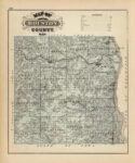 Map of Houston County, Minnesota, 1874