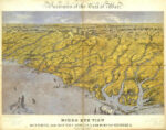 Panorama of the Seat of War - North and South Carolina and Part of Georgia, 1861