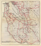 California - San Mateo, Santa Cruz, Santa Clara, Alameda, and Contra Costa Counties, 1896