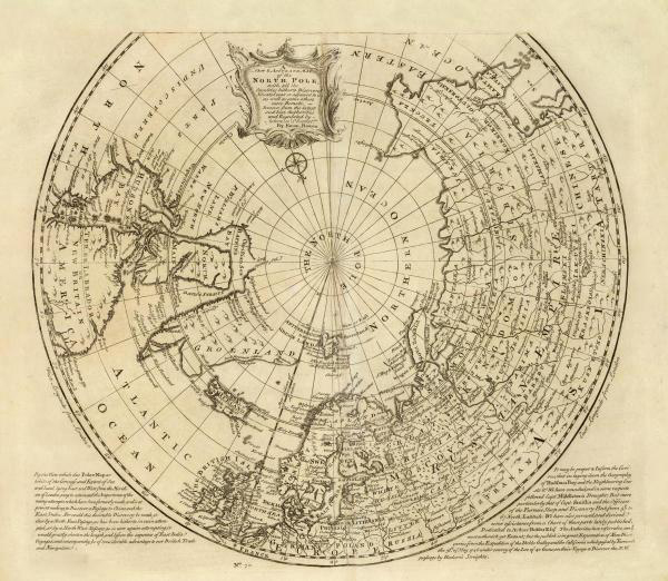 North Pole, 1747