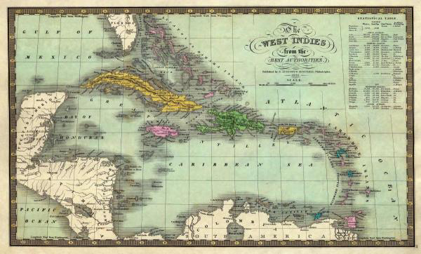 West Indies, 1831