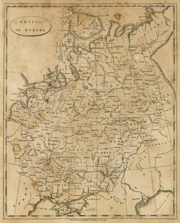 Russia in Europe,  1812