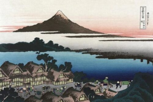 Dawn at Isawa in Kai Province, 1830