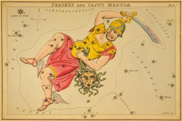Perseus and Caput Meduae, 1825