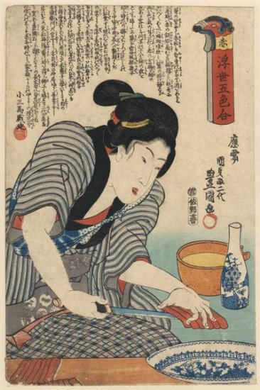 Preparing Dinner 1850