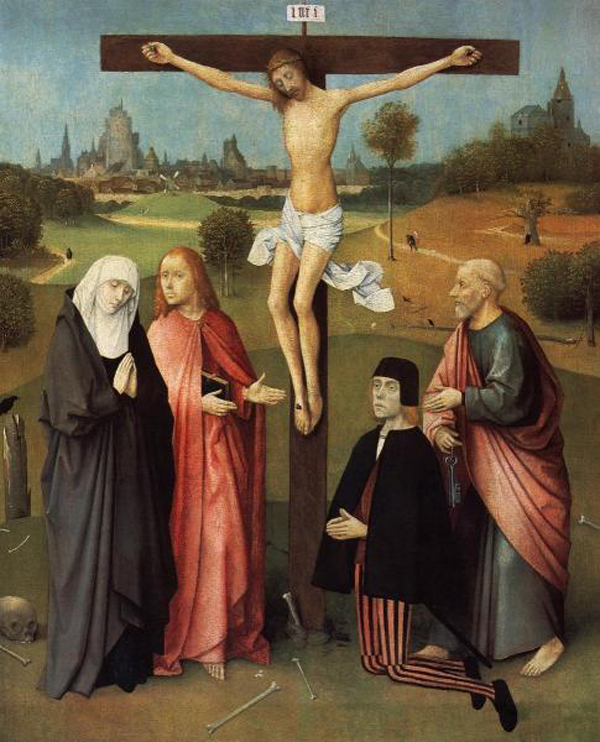 Calvary with Donor