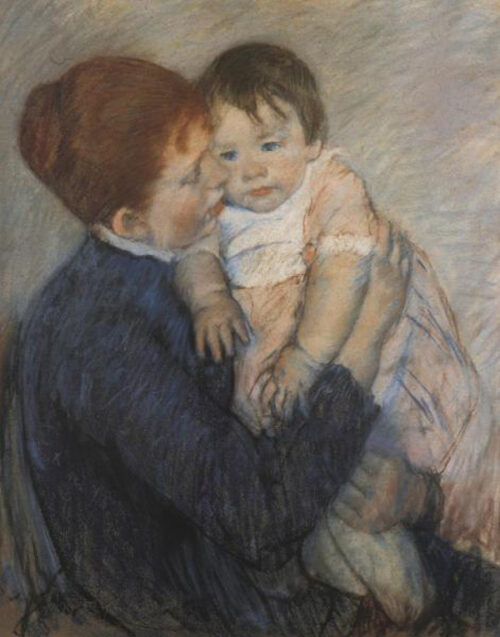 Agatha and Her Child, 1891