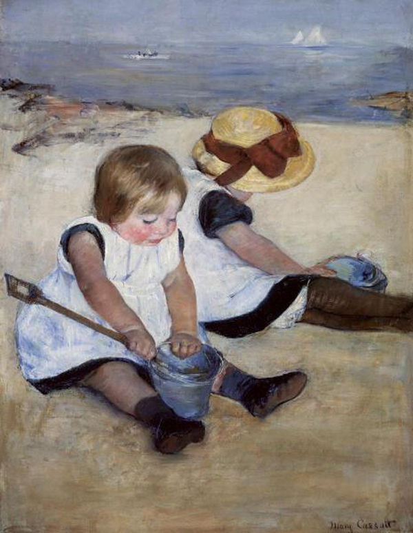 Children Playing On the Beach, 1884