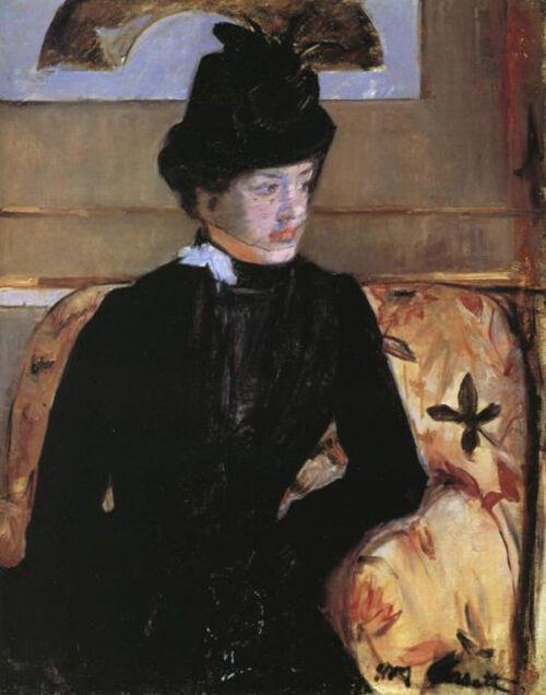 Portrait of a Young Woman in Black, 1883