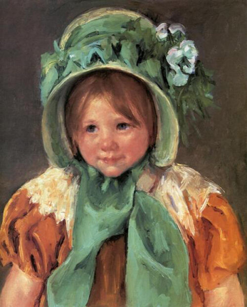 Sara in a Green Bonnet, 1901