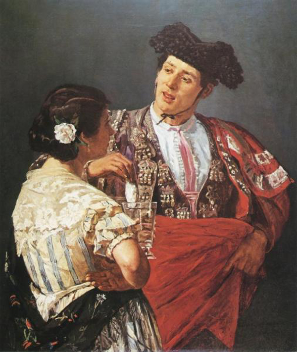 Torrero and Young Girl, 1873