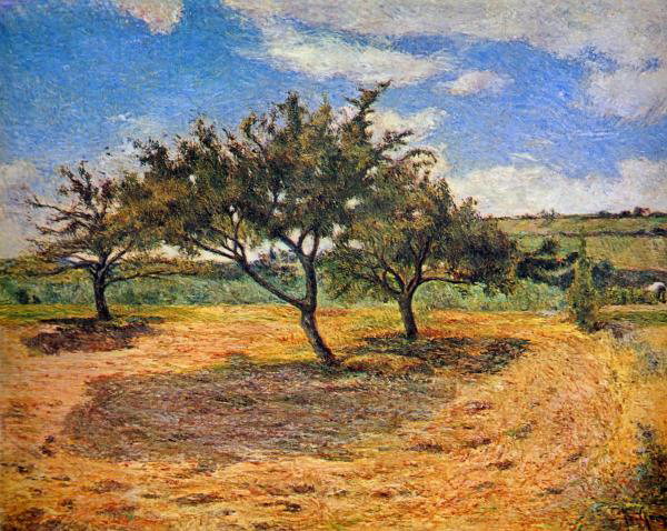 Apple Trees in Blossom