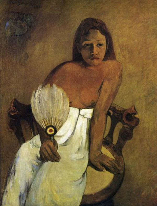 Girl with a Fan