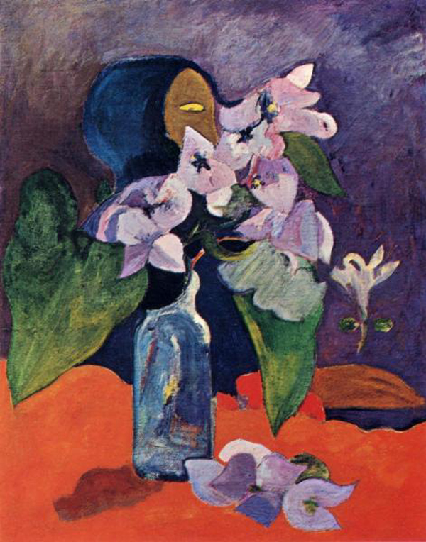 Still Life with Flowers and Idol