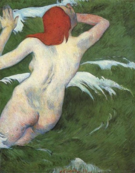 Woman In the Waves