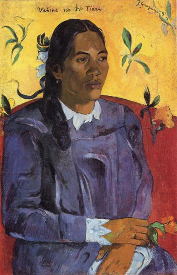 Woman with a Flower
