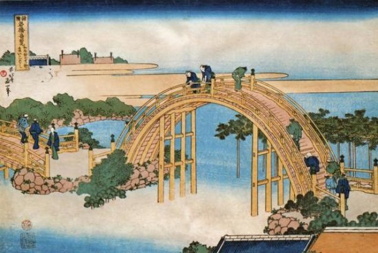Drum Bridge At Kaneido