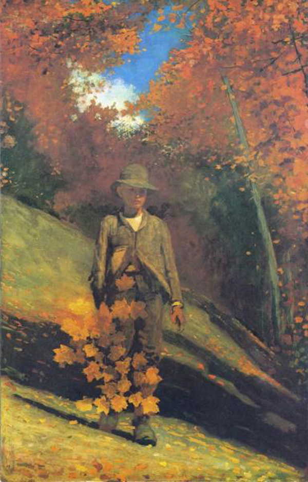 Gathering Autumn Leaves