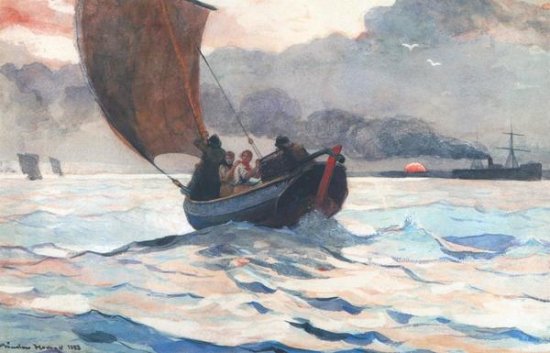 Returning Fishing Boats