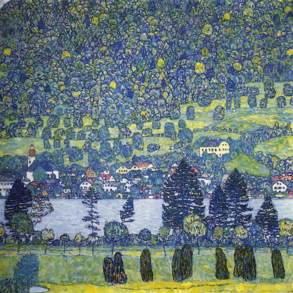 Forest Slope In Unterach On The Attersee, 1917