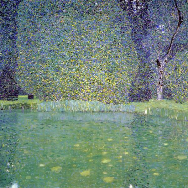 Pond At Schloss Kammer On The Attersee, 1910