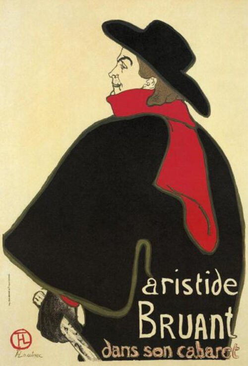 Aristide Bruant in His Cabaret