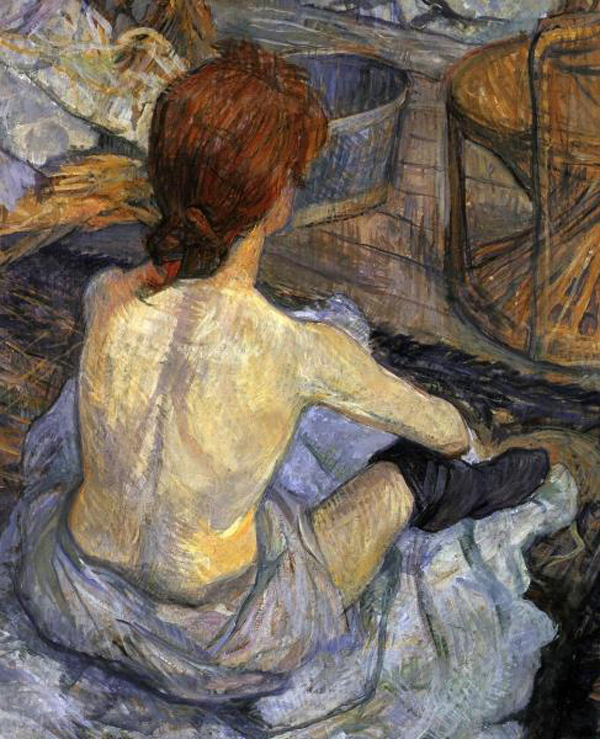 La Toilette (detail)