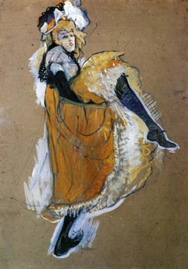 Jane Avril Dancing