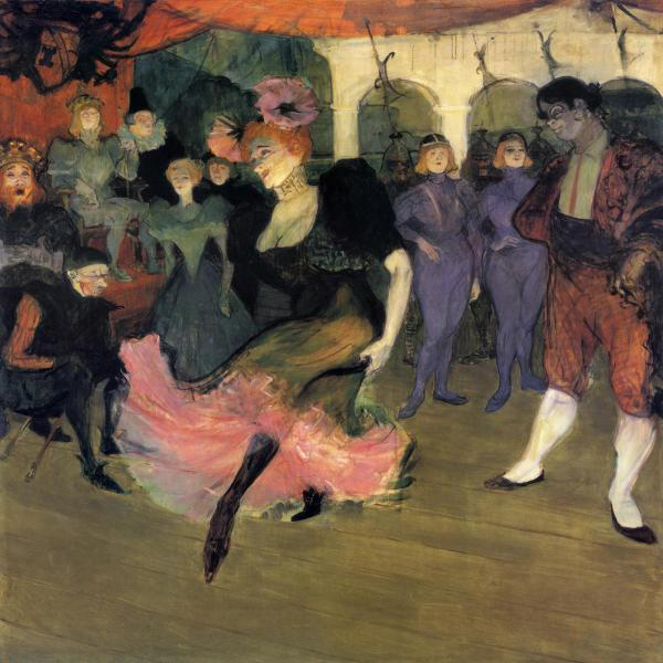 Marcelle Lender Doing the Bolero in Chilperic