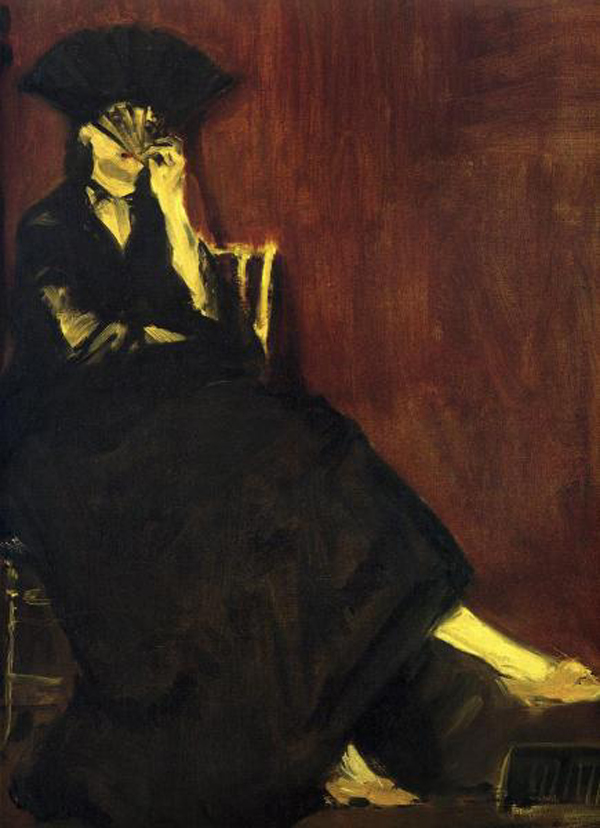Berthe Morisot with Fan