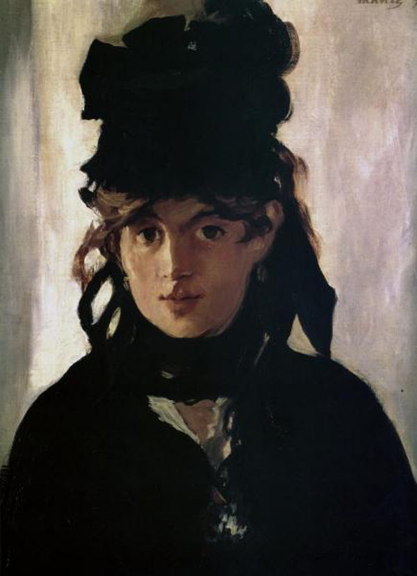 Berthe Morisot with a Bouquet of Violets, 1872