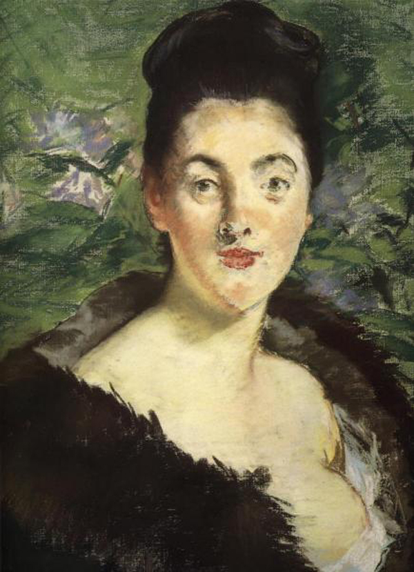 Mme Jules Guillement in Furs