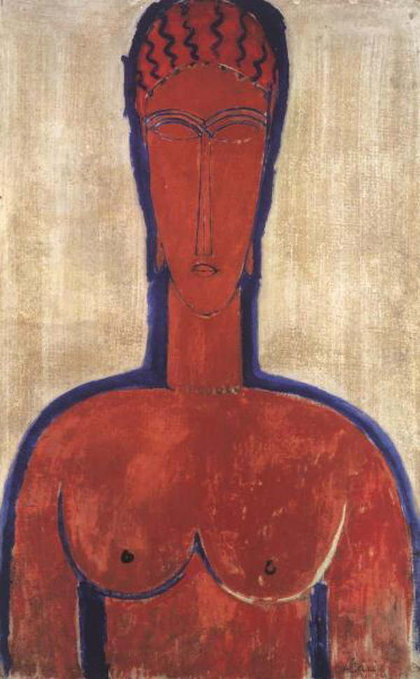 Large Red Bust