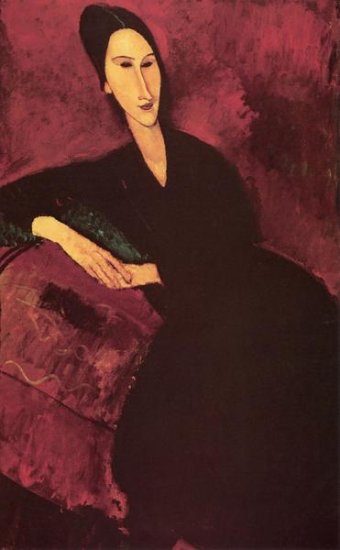 Madame Zborowski On a Sofa