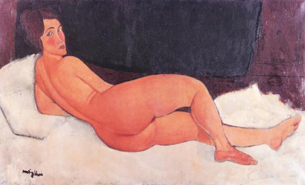 Nude Looking Over Her Right Shoulder