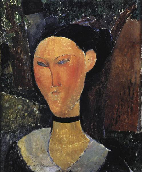 Woman with a Velvet Ribbon