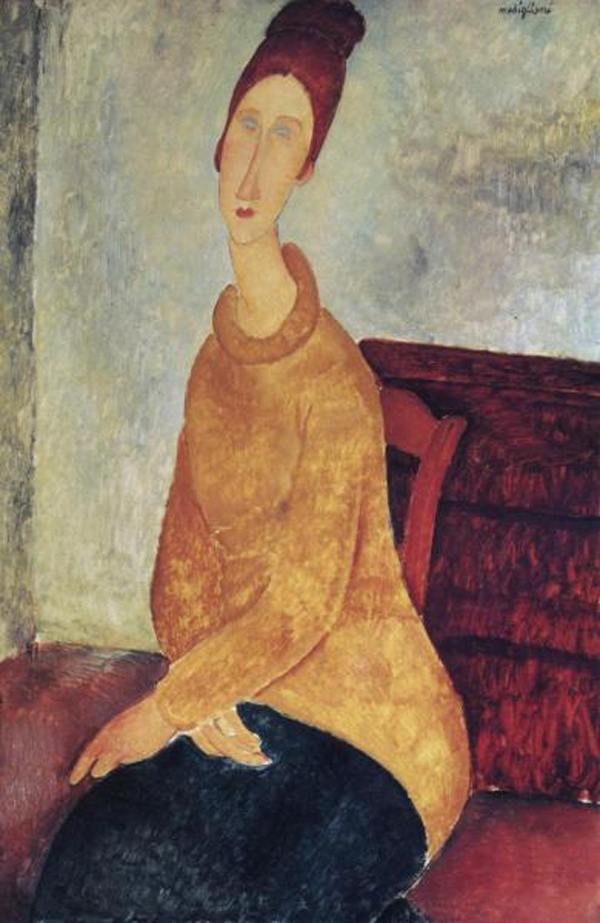 Mme. Hebuterne in a Yellow Sweater