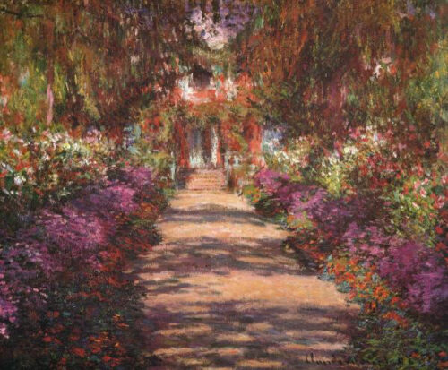A Lane in Monet's Garden, Giverny