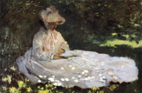 Camille Reading 1872