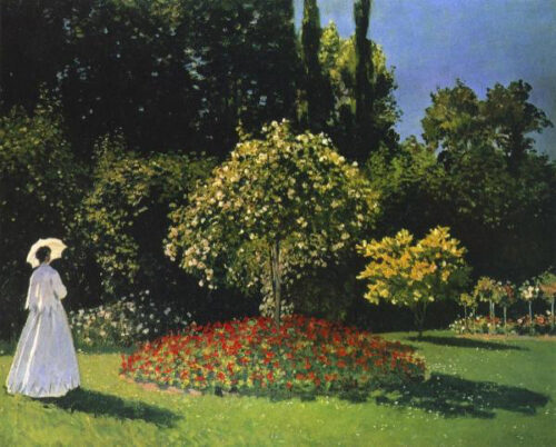 Lady In the Garden, 1867