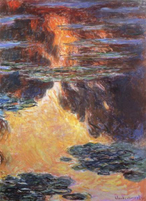 Nympheas Sunset Effect, 1907