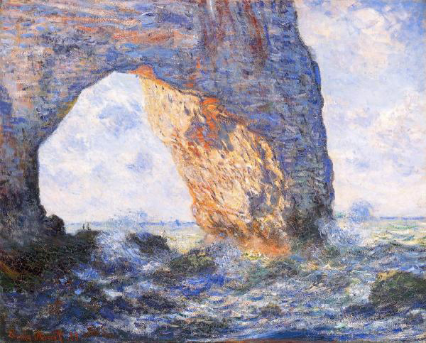 The Manneporte at Etretat, 1883